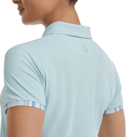 Footjoy Polo Watercolour Trim Pique Damen