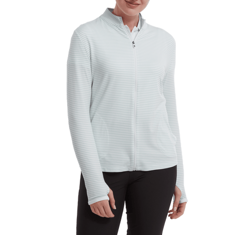 Jersey Stripe Midlayer Jacke