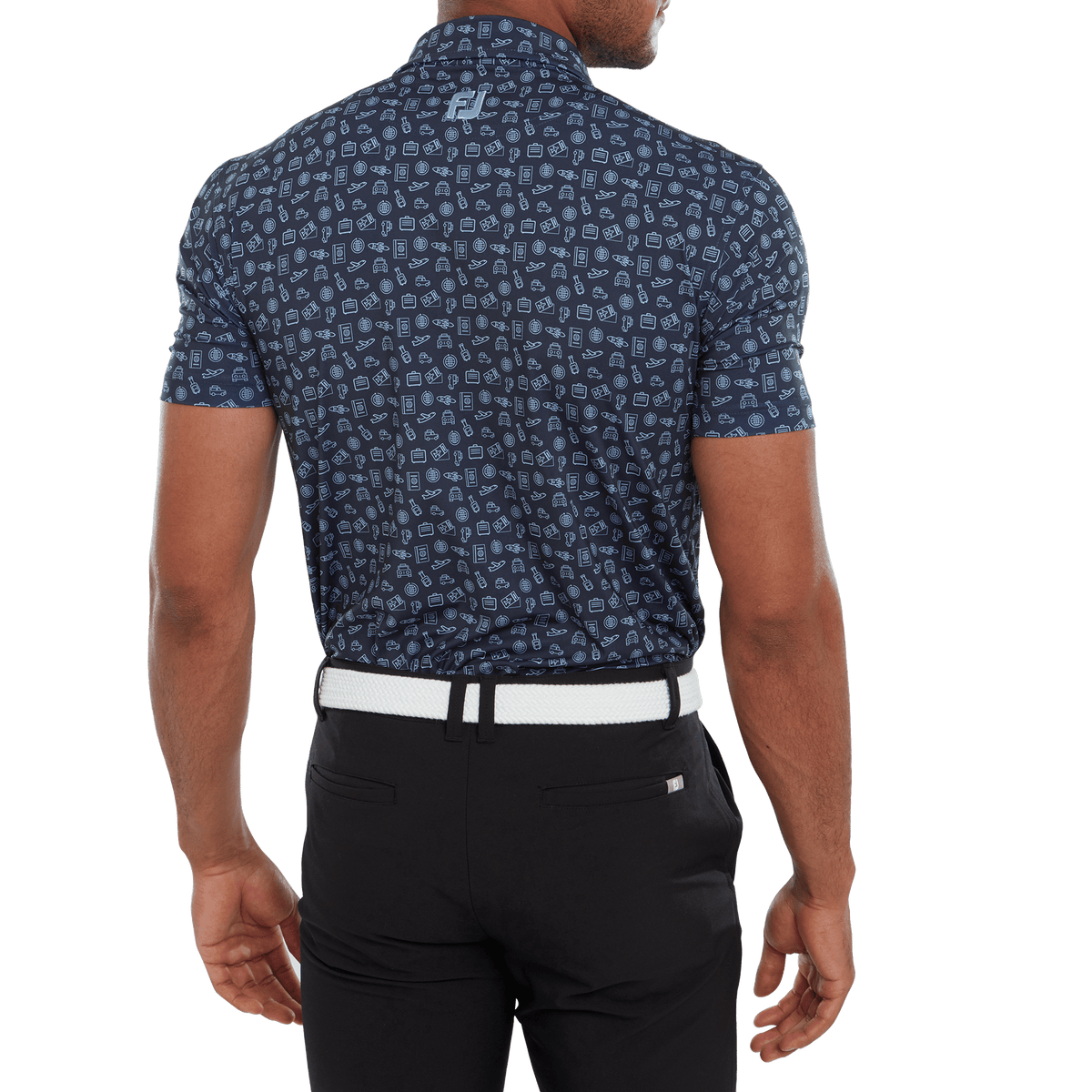 Travel Print Polo