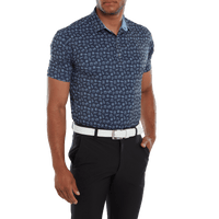 Footjoy Travel Print Polo Herren