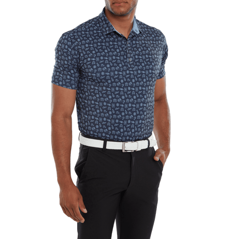 Travel Print Polo