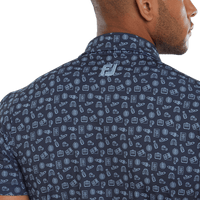 Footjoy Travel Print Polo Herren