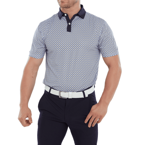 Circle Print Poloshirt