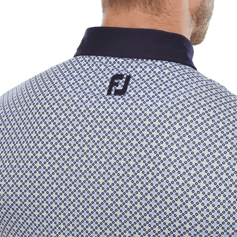Circle Print Poloshirt