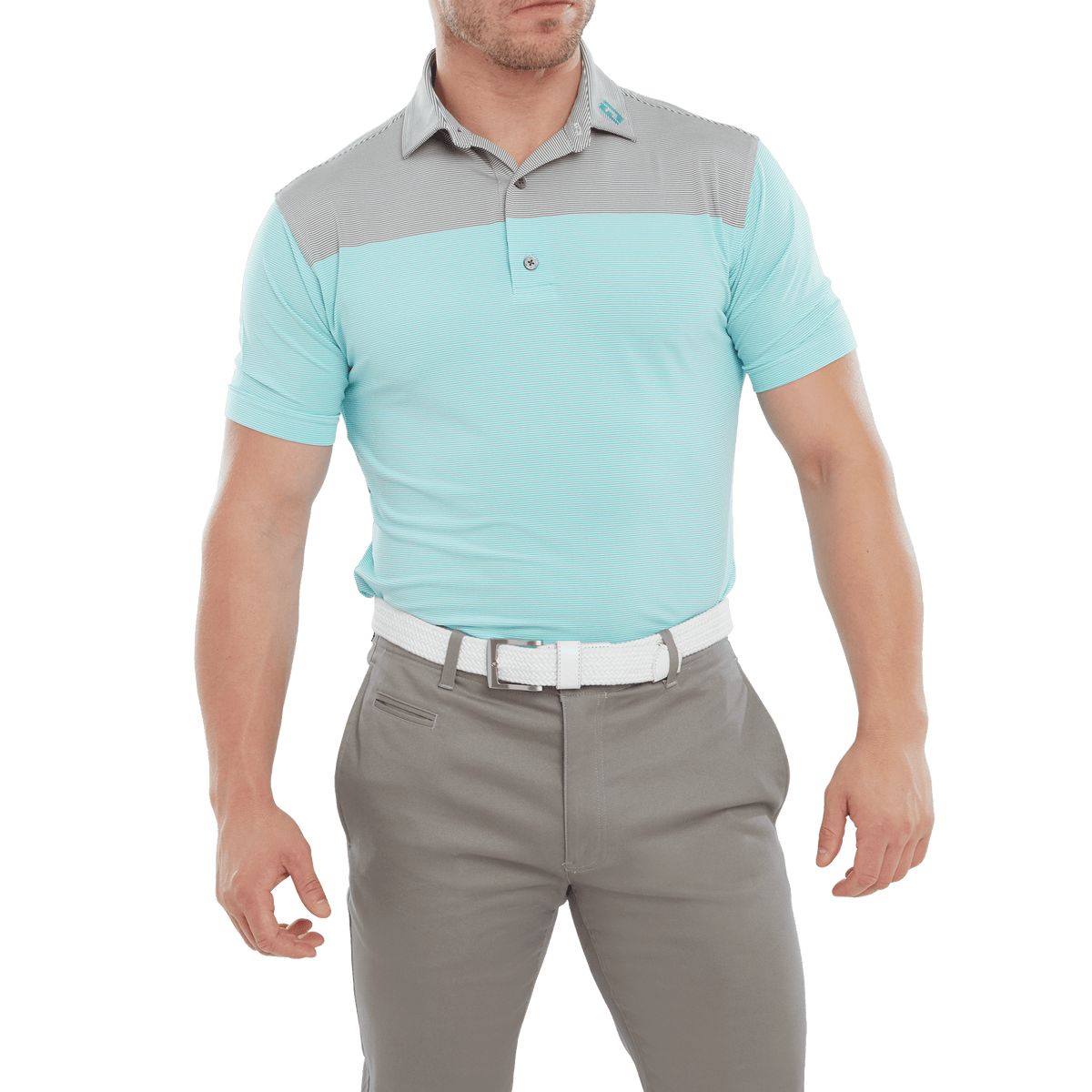 End-on-End Block Poloshirt