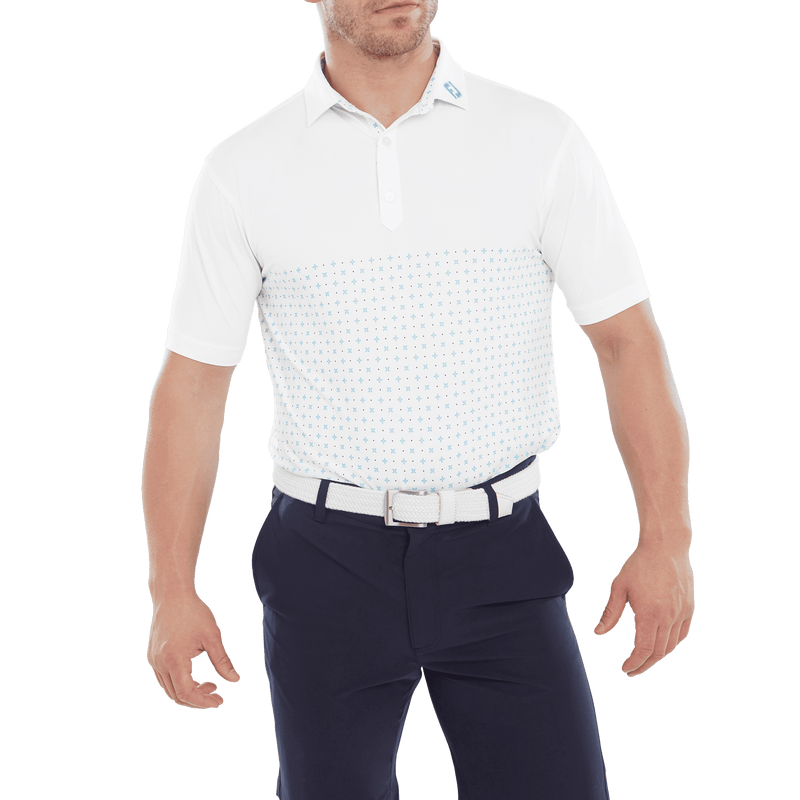 Engineered Foulard Polo