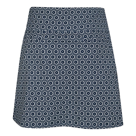 Geo Printed Golf Skort Damen