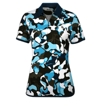 Original Penguin Abstract Printed Poloshirt Damen