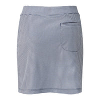 Houndstooth Print Skort