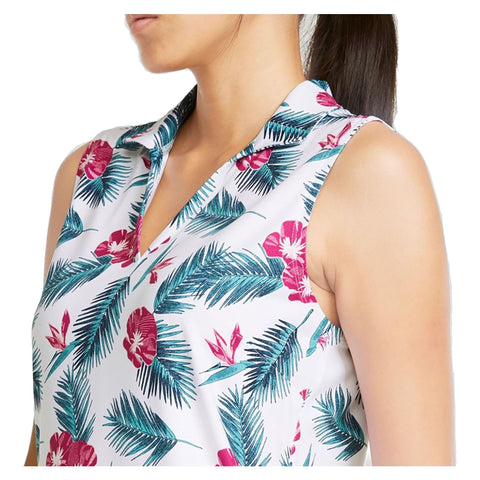 Cloudspun Paradise Polo aermellos Damen