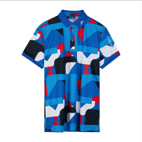 Tour Tech Print Polo