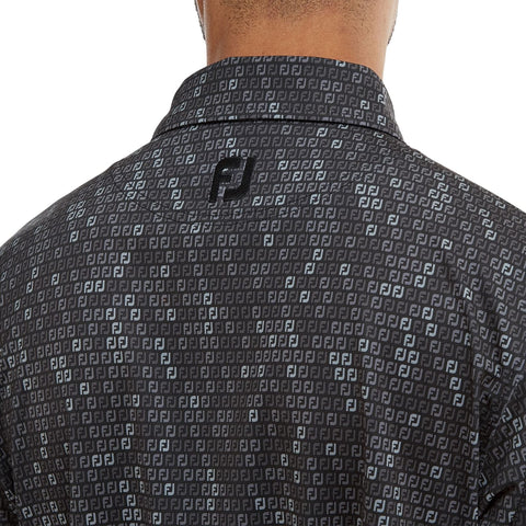 Digital Camo Print Lisle Polo