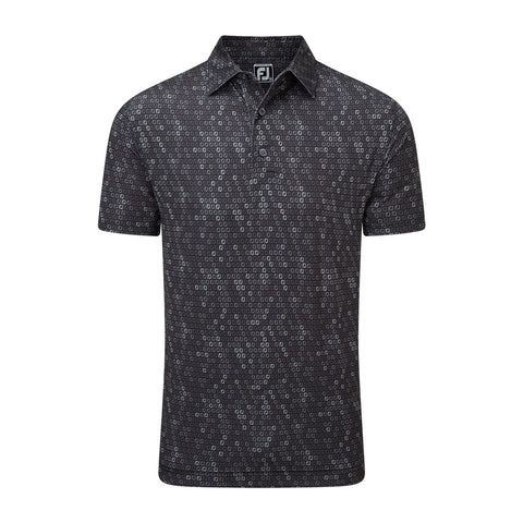 Digital Camo Print Lisle Polo