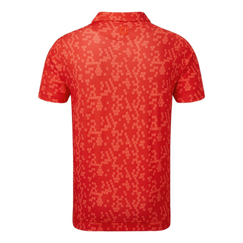 Digital Camo Print Lisle Polo