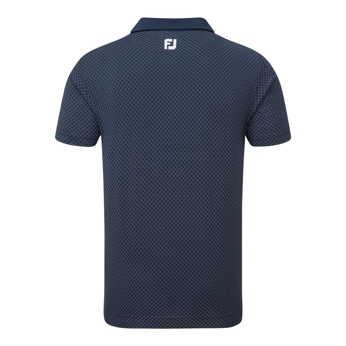 Footjoy Diamond Dot Print Lisle Polo Herren