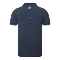 Footjoy Diamond Dot Print Lisle Polo Herren