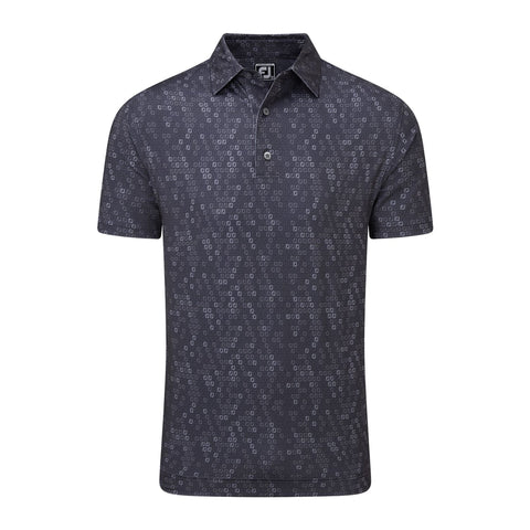 Digital Camo Print Lisle Polo