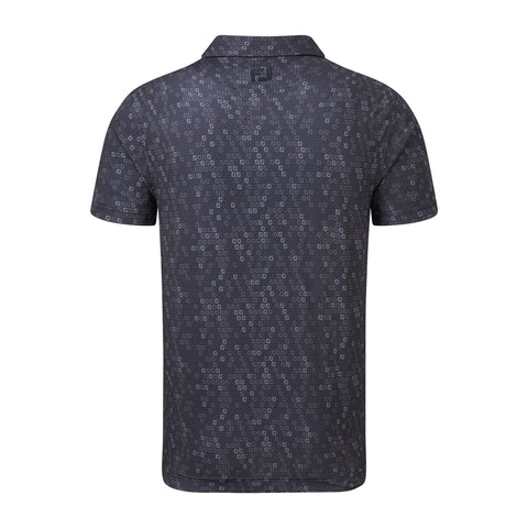 Digital Camo Print Lisle Polo