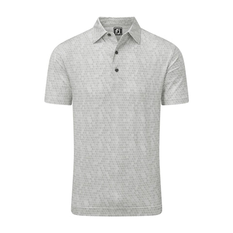 Digital Camo Print Lisle Polo