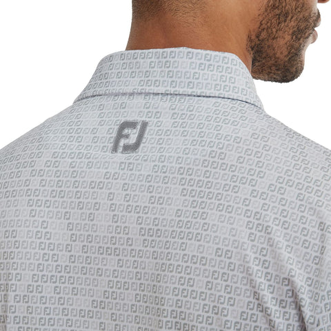 Digital Camo Print Lisle Polo