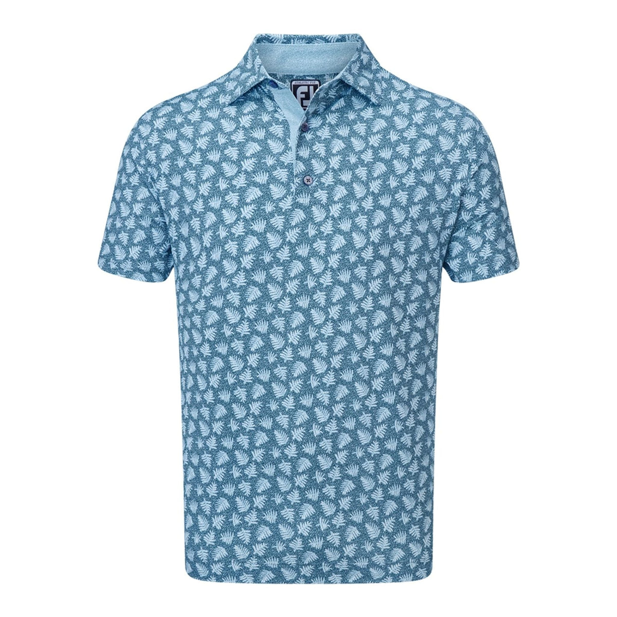 Shadow Palm Print Polo