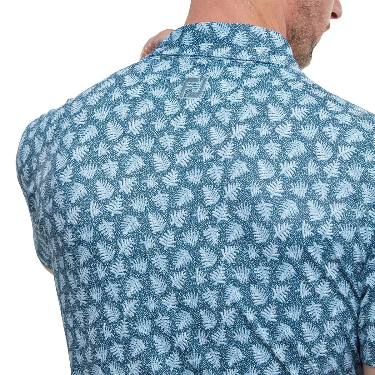 Shadow Palm Print Polo