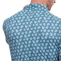 Shadow Palm Print Polo