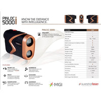 GPS PinLoc Gold 5000 iPS Rangefinder