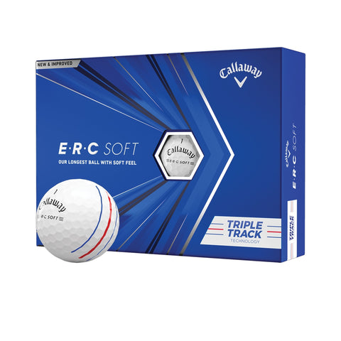 ERC Soft Triple Track Golfbaelle