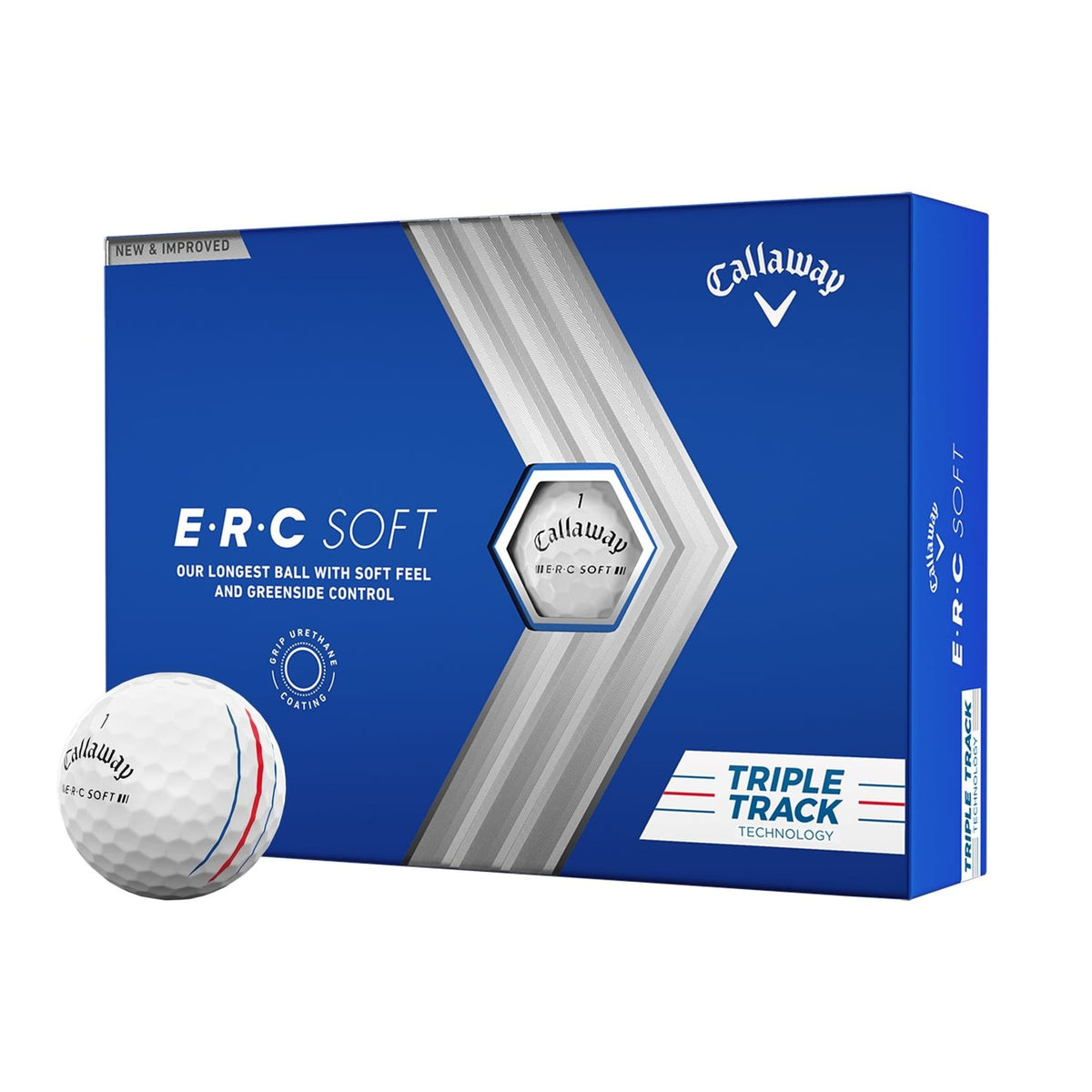 ERC Soft Triple Track Golfbälle (2023)
