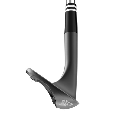 RTX Zipcore Black Satin Wedge