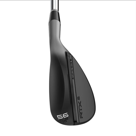 RTX6 Zipcore Black Satin Wedge