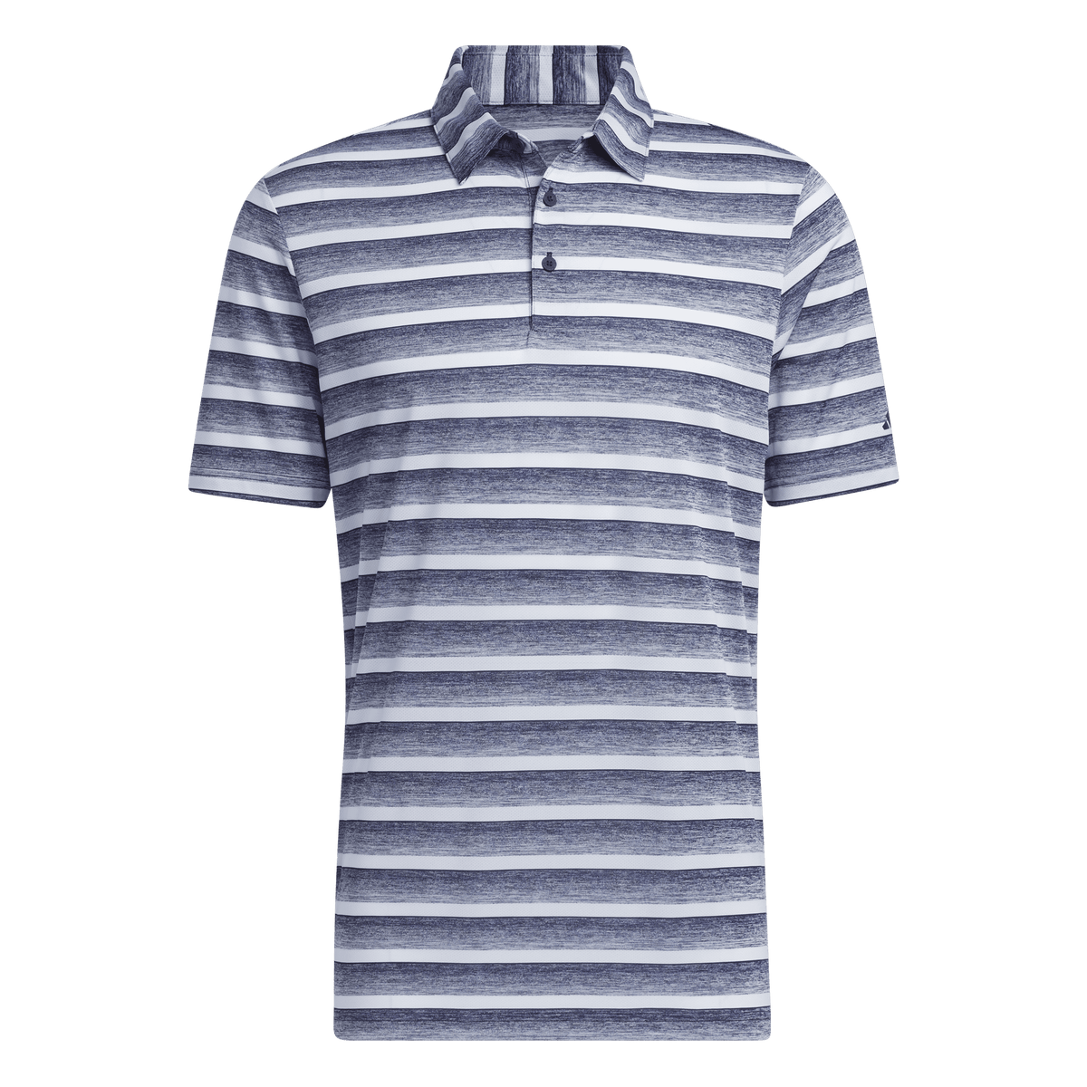 Two-Color Stripe Poloshirt