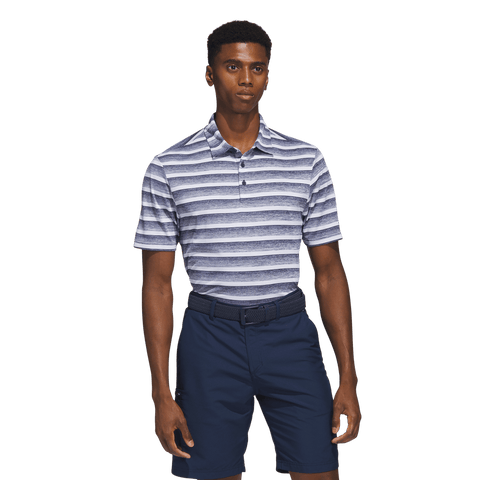 Two-Color Stripe Poloshirt