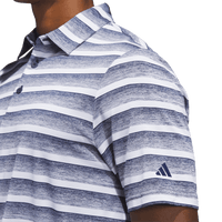 Two-Color Stripe Poloshirt