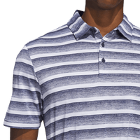 Two-Color Stripe Poloshirt