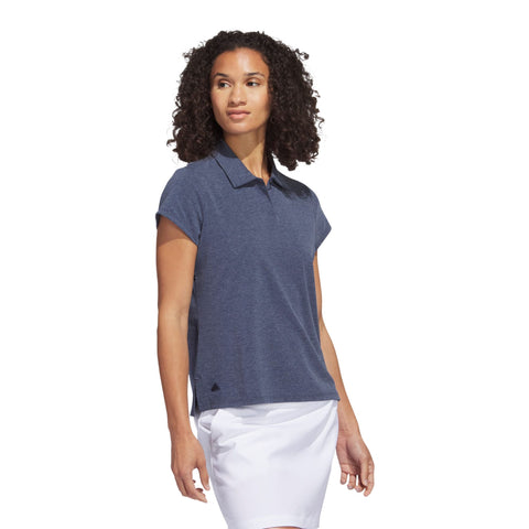 Go-To Heathered Poloshirt Damen