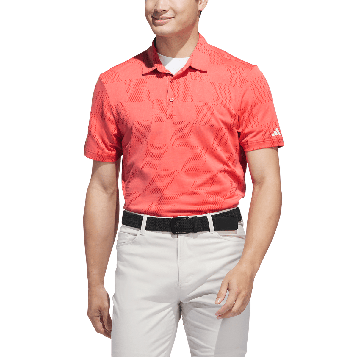 Ultimate365 Textured Jacquard Polo Shirt