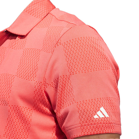 Ultimate365 Textured Jacquard Polo Shirt Herren