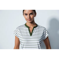 Itami Cap Sleeves Polo Shirt