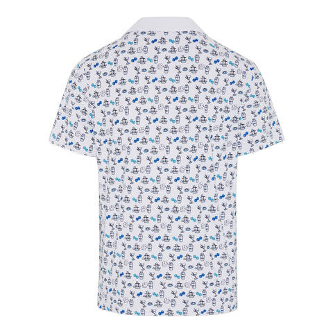 Player All-Over Print Polo Herren