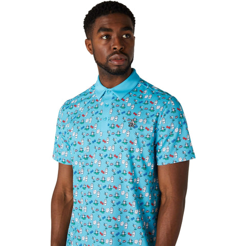 Player All-Over Print Polo Herren