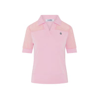 Original Penguin 1/2-Sleeve Mesh Blocked Polo Damen