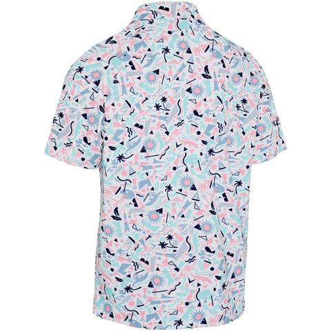 Florida Abstract Polo Herren