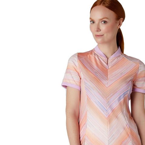 Striped Sleeveless Kleid Damen