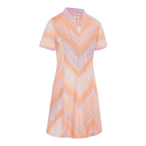 Striped Sleeveless Kleid Damen