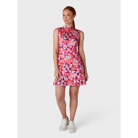 Geometric Floral Kleid