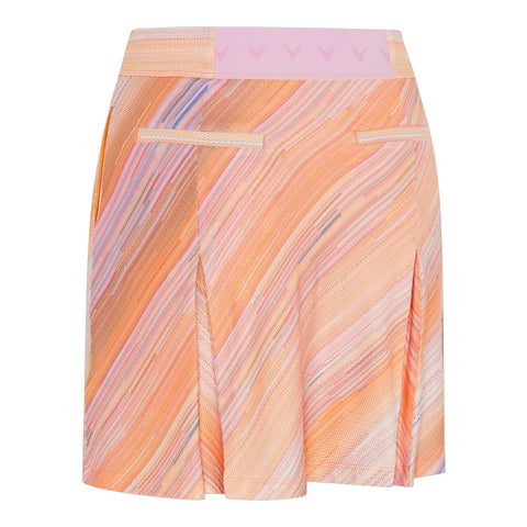 Striped Pleated Skort Damen