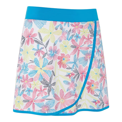 Chev Foral Wrap Skort Damen