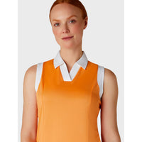 Callaway Sleeveless Colorblock Polo Damen